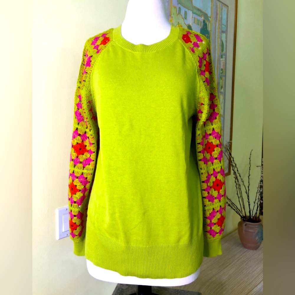 Kim Gravel cotton sweater NWot